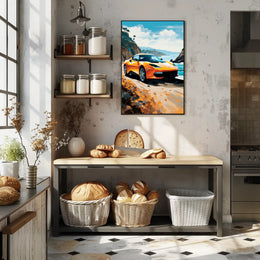 Coastal Drive Poster PosterGoat