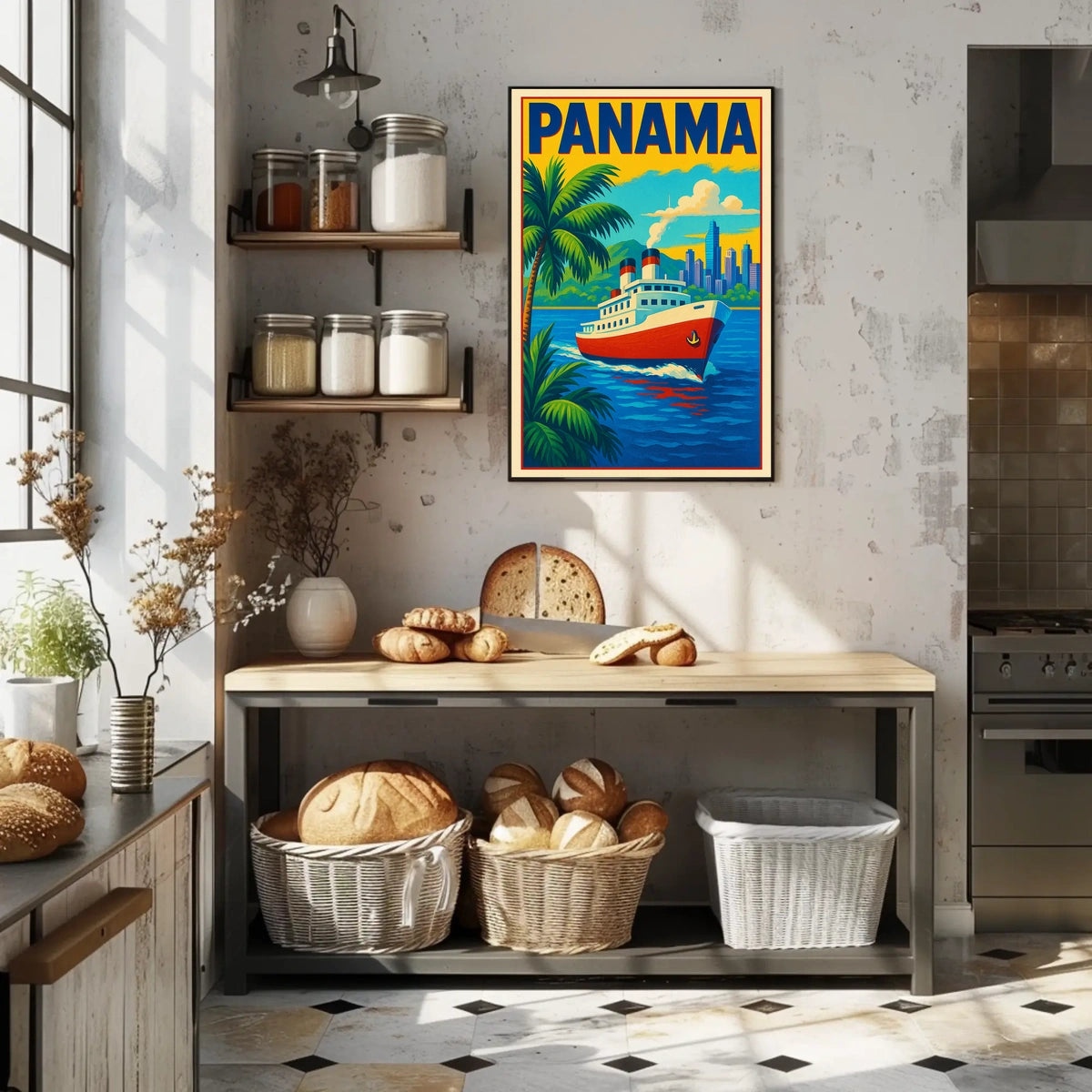 Panama Travel Poster
