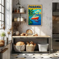 Panama Travel Poster
