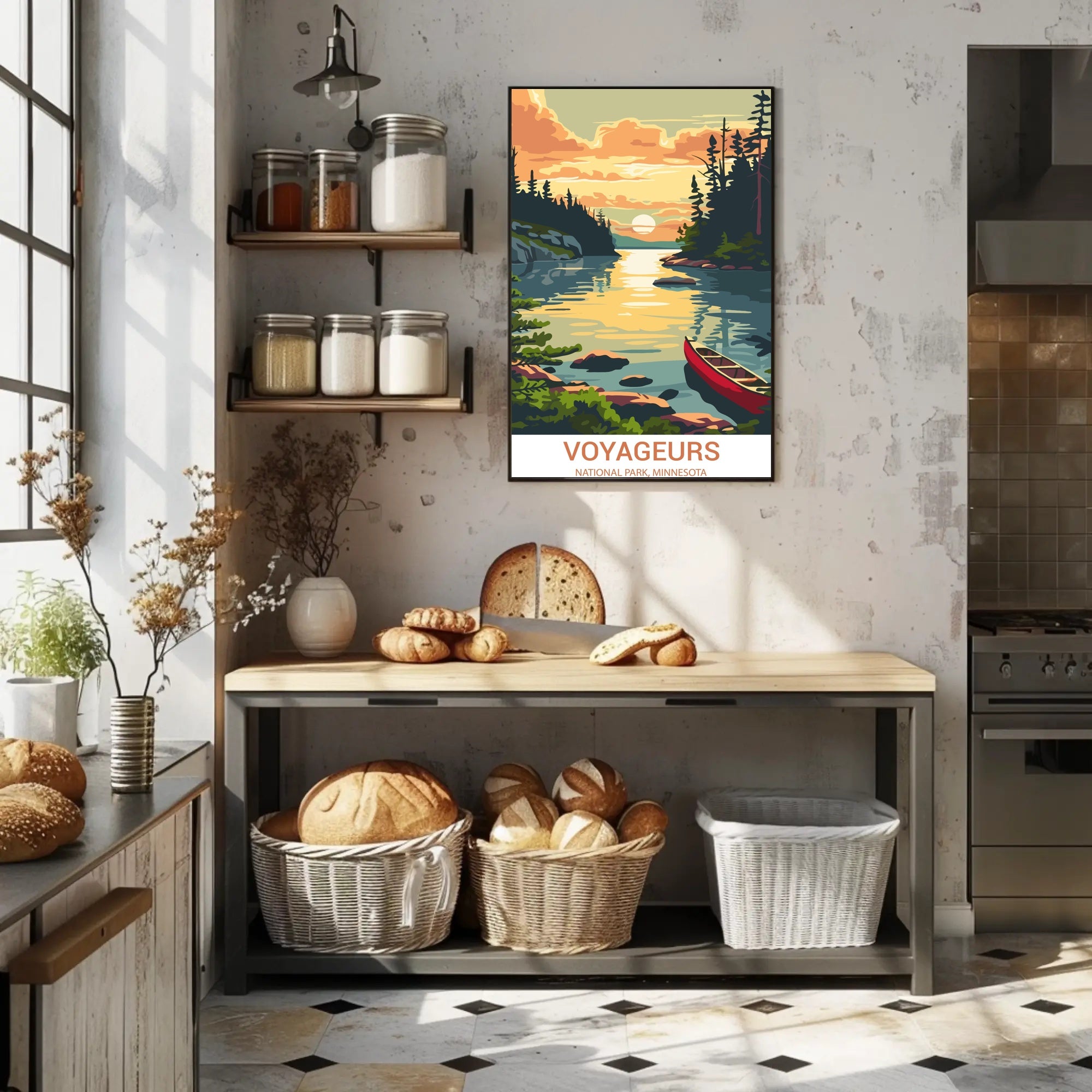 Voyageurs National Park Poster