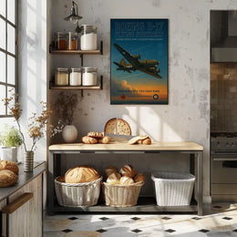 Boeing B-17 Flying Fortress Poster