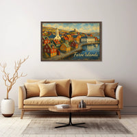 Faroe Islands Scenic View Poster
