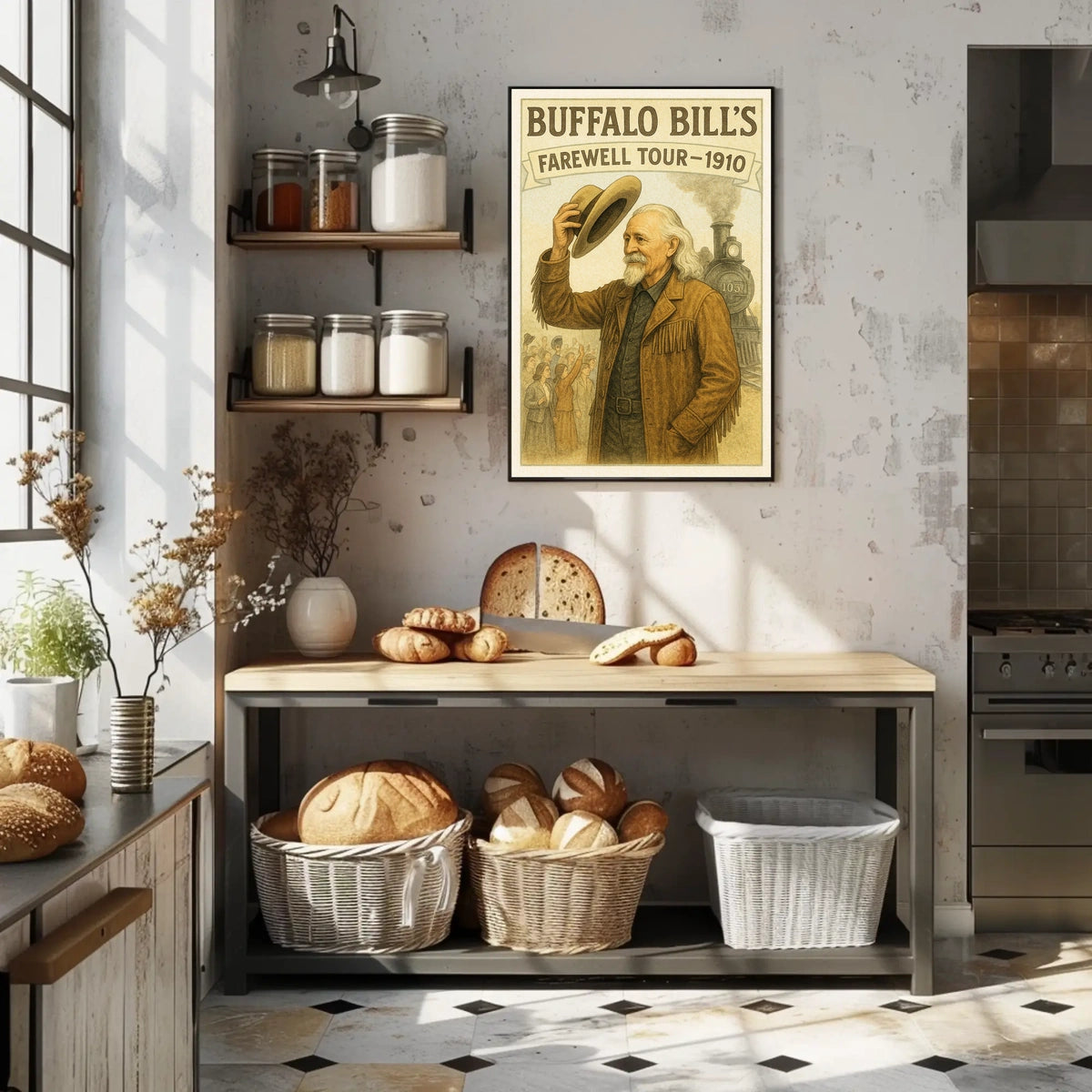Buffalo Bill's Farewell Tour 1910 Poster