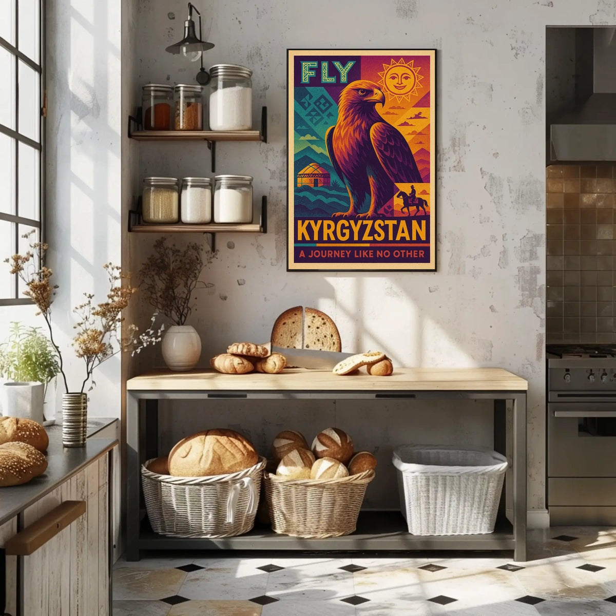 Fly Kyrgyzstan A Journey Like No Other Poster