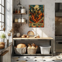 St. Michael The Archangel Poster