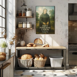 Saint Peregrine Laziosi Poster