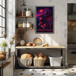 Amalfi Coast Poster