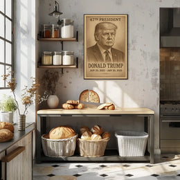 Donald Trump 47Th President Poster