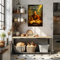 The Inspired Apostle St. Matthew Poster PosterGoat