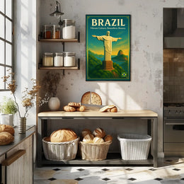 Brazil Vibrant Culture, Boundless Beauty Poster