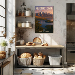 Queenstown, New Zealand Poster PosterGoat