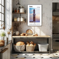 Sanaa's Historic Minaret: Cultural or Heritage Poster PosterGoat