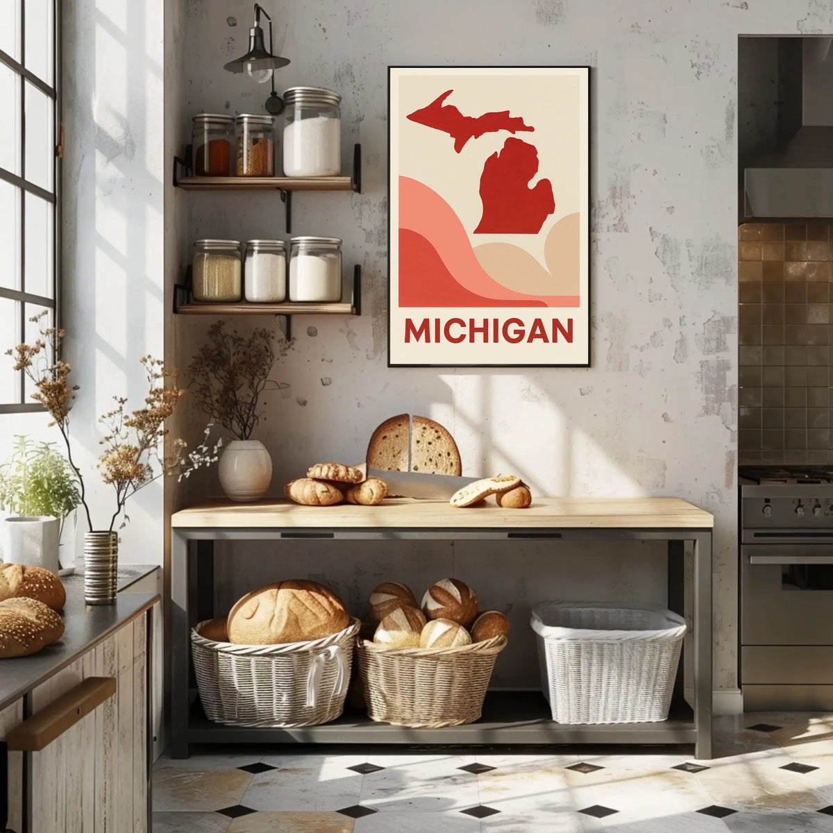 Michigan Landscape Poster