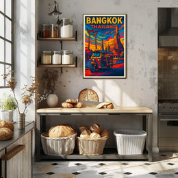 Vibrant Bangkok Poster