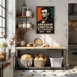 Abraham Lincoln 16th President Poster
