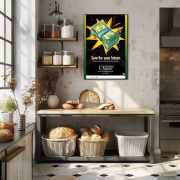 Save for Your Future with U.S. Savings Bonds Poster PosterGoat