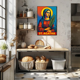 St. Agatha Poster