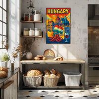 Vibrant Hungary Poster