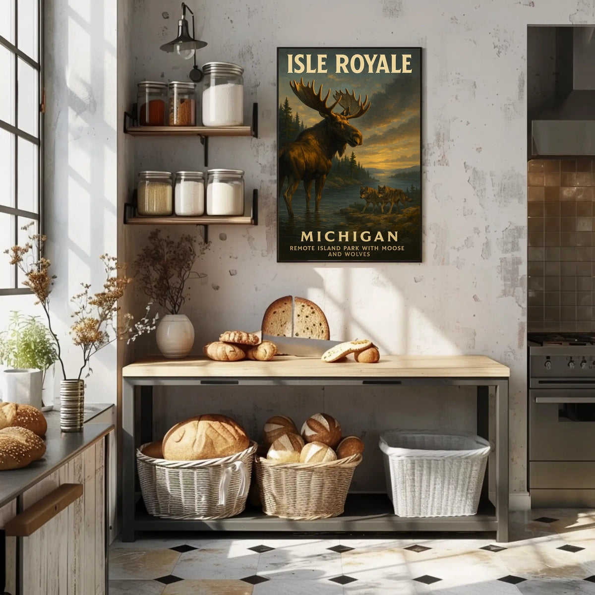 Isle Royale MichiganS Remote Poster