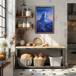 South Dakota Landscape Poster