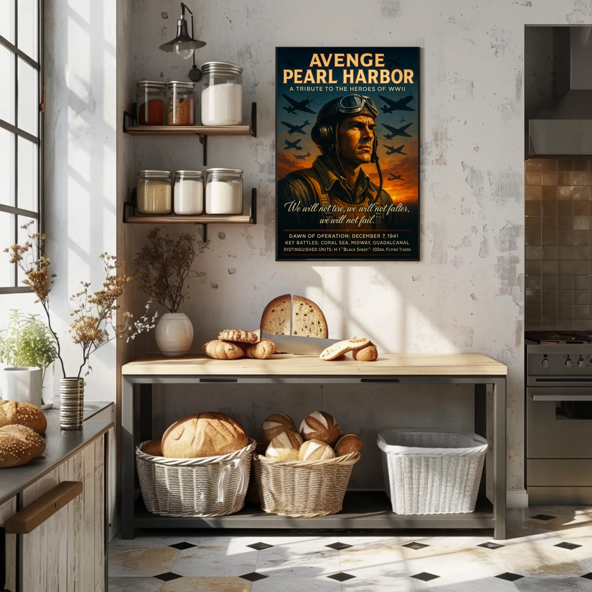 Avenge Pearl Harbor Poster