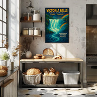 Victoria Falls The Smoke That Thunders Poster