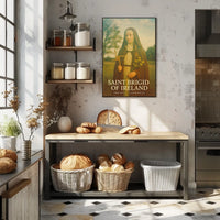 Saint Brigid Of Ireland Poster