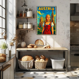 Austria Travel Poster