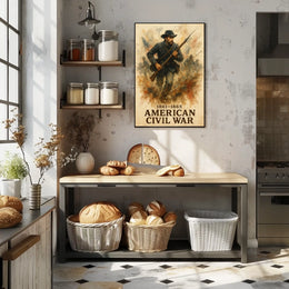 American Civil War 1861-1865 Poster