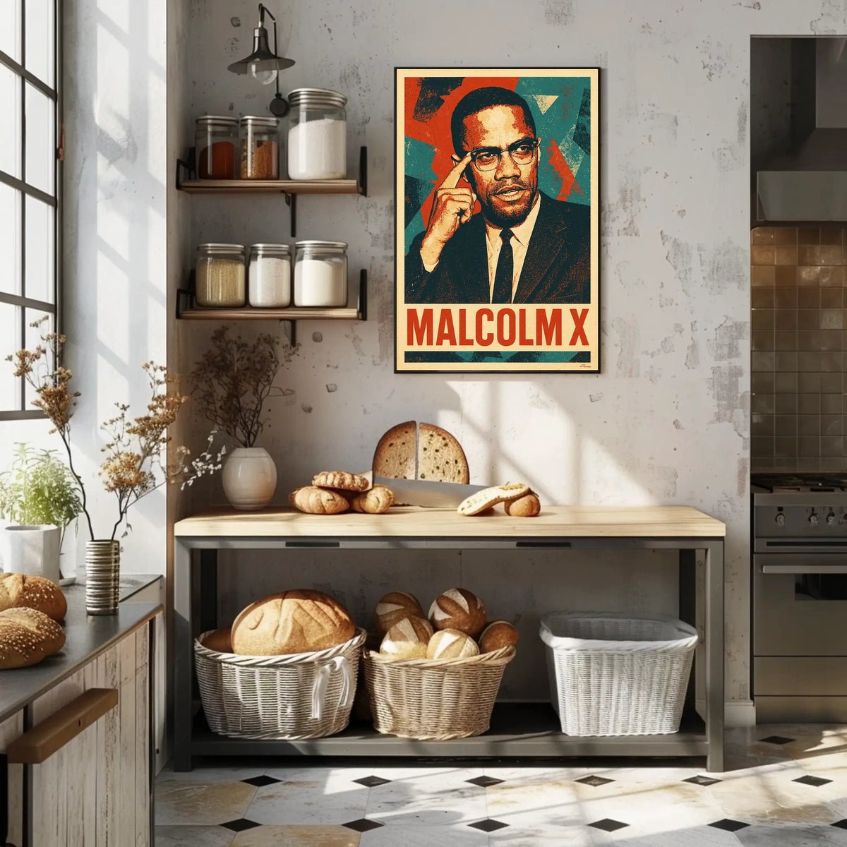 Malcolm X Poster