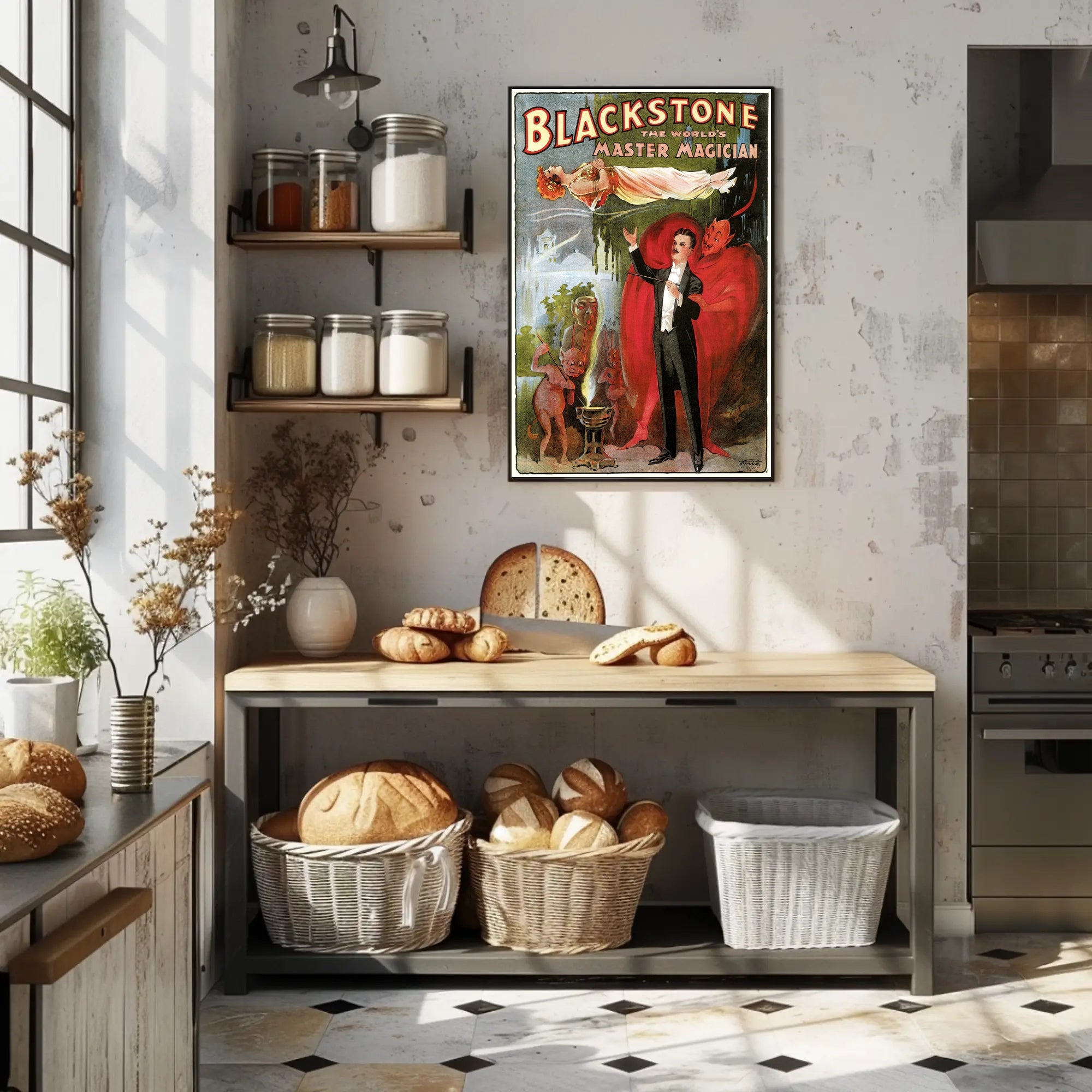 Blackstone Magic Show Vintage Cultural or Heritage Poster