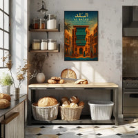 Al Balad The Colorful Old City Of Poster