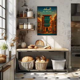 Al Balad The Colorful Old City Of Poster