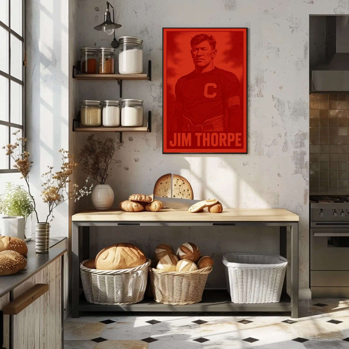 Jim Thorpe Athletic Legend Poster