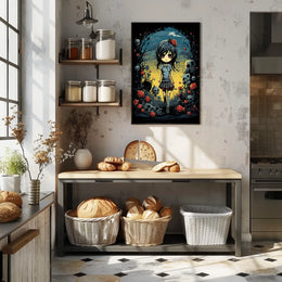 Gothic Garden Stroll Poster