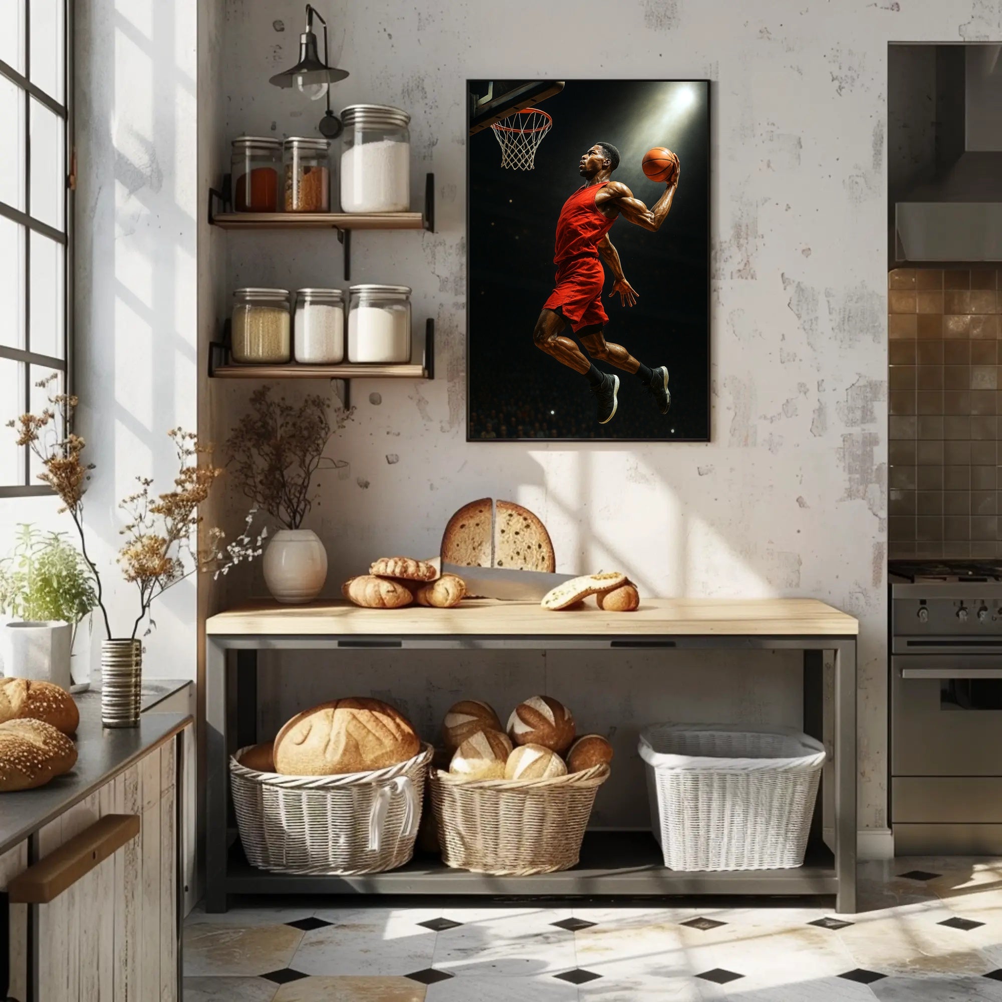 Slam Dunk Brilliance Poster PosterGoat