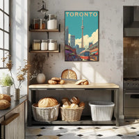 Toronto Cityscape Poster