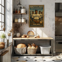 Homestead Grays Champions of the Negro Leagues Poster