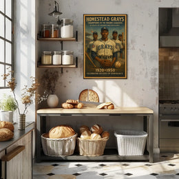 Homestead Grays Champions of the Negro Leagues Poster