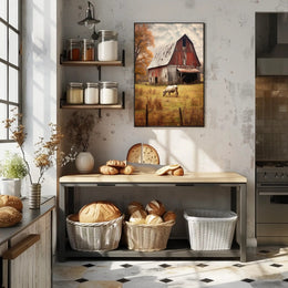 Tranquil Countryside Scene Poster