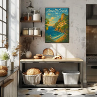 Coastal Beauty and Tranquility Art Poster