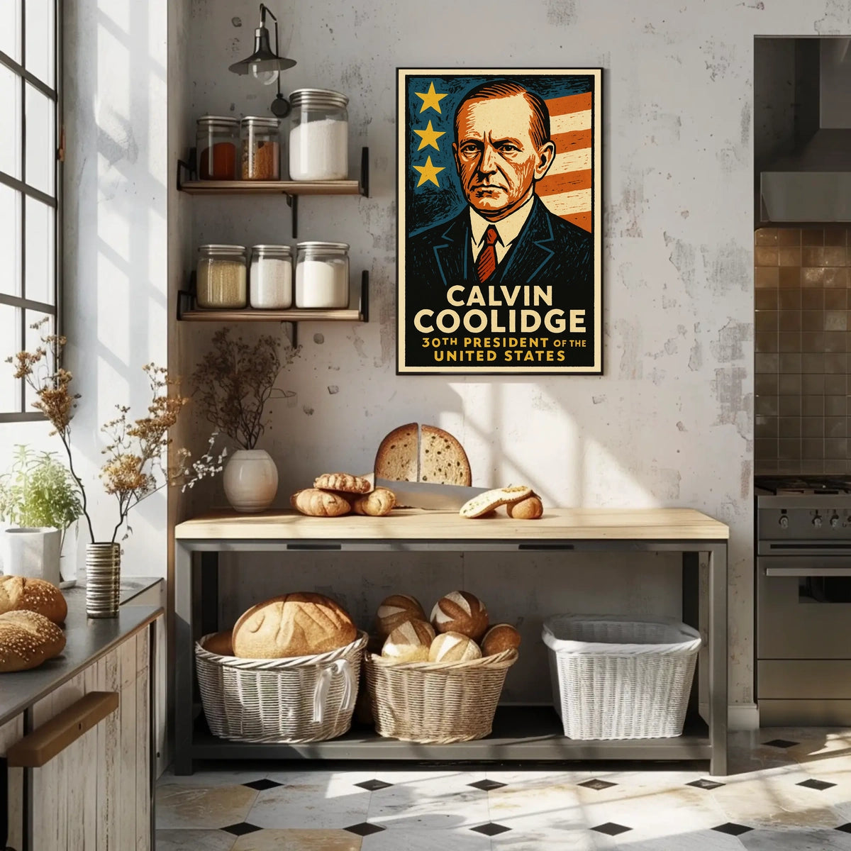 Calvin Coolidge 30th President Poster