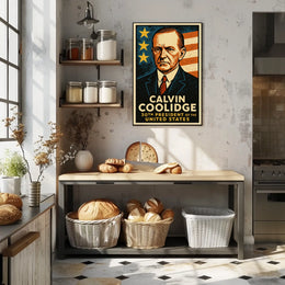 Calvin Coolidge 30th President Poster