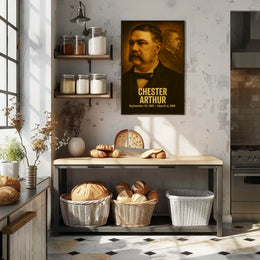 Chester Arthur 21St President Poster