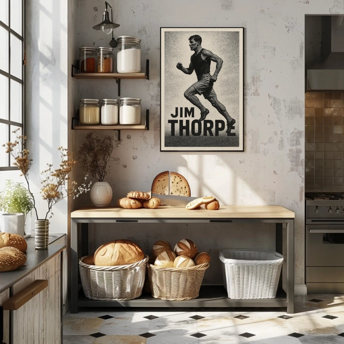 Jim Thorpe Athletic Legend Poster
