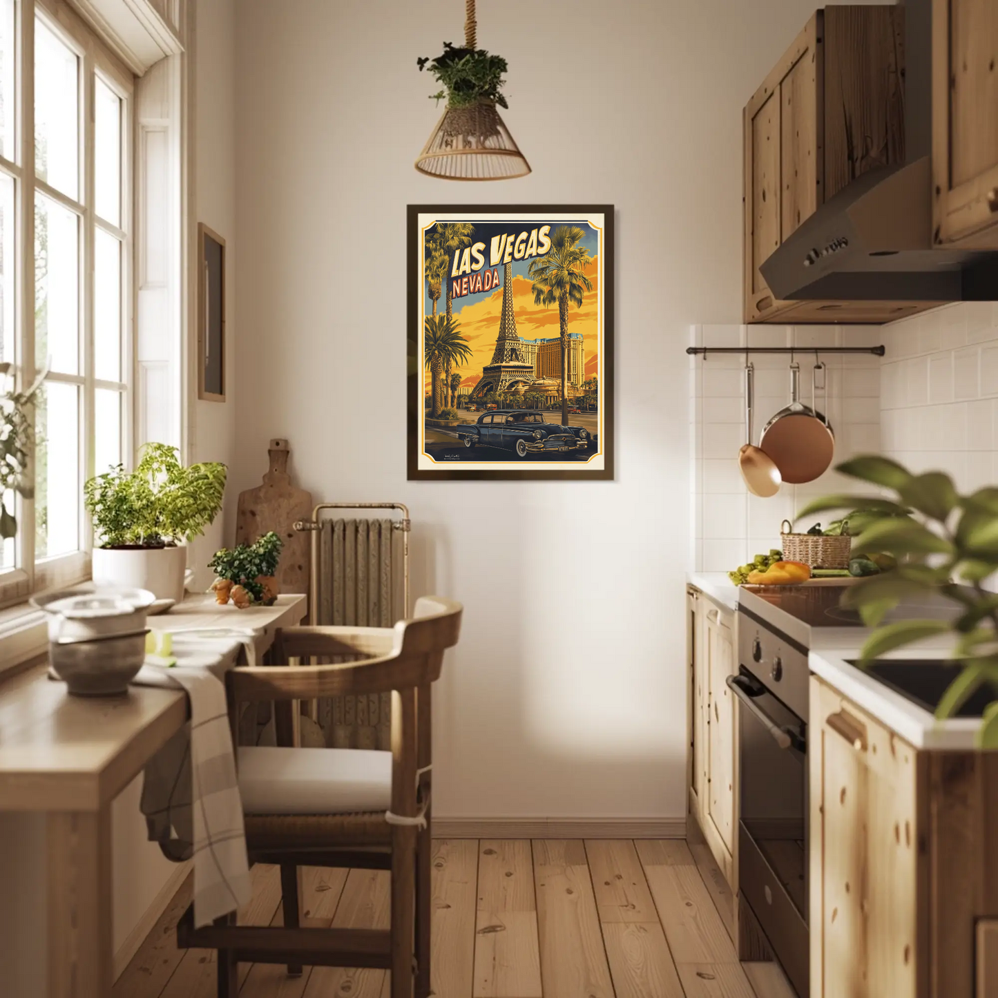 Las Vegas Retro Poster Vintage Style Poster