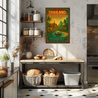 Thailand Enchantment Travel Poster