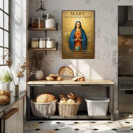 Mary, The Blessed Virgin Poster PosterGoat