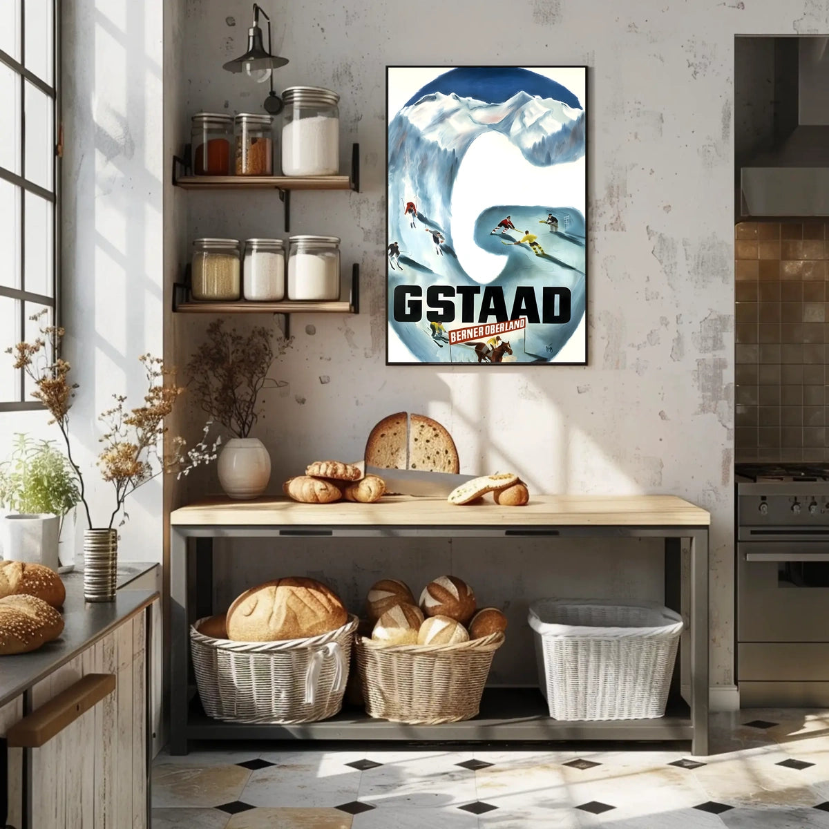 Gstaad Winter Sports Poster