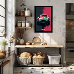 Retro Car Art Poster PosterGoat